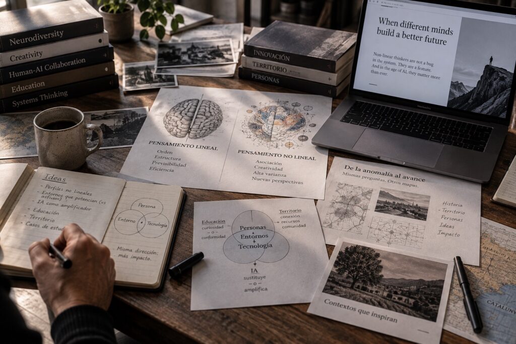 Despacho con anotaciones sobre neurodiversidad